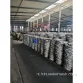 Hoogbeveiligd stalen scheermesdraad voor schermen